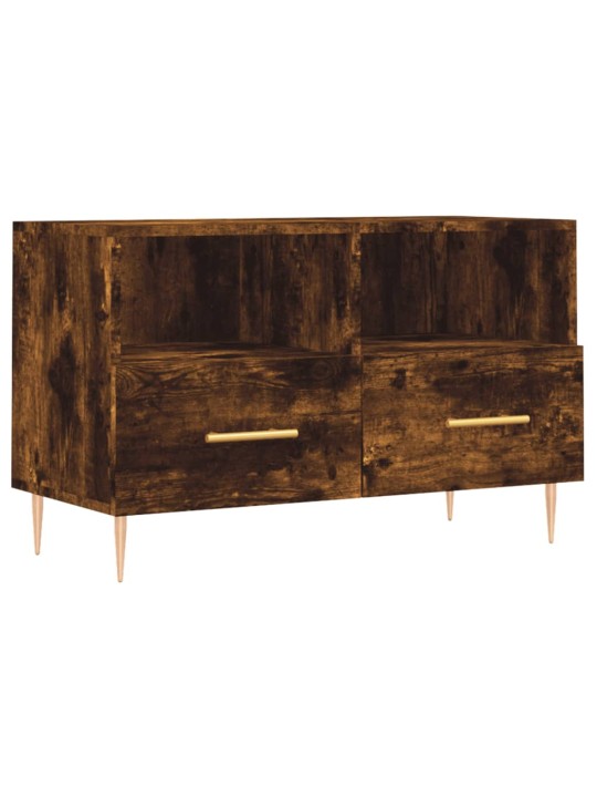 TV skříňka kouřový dub 80 x 36 x 50 cm kompozitní dřevo