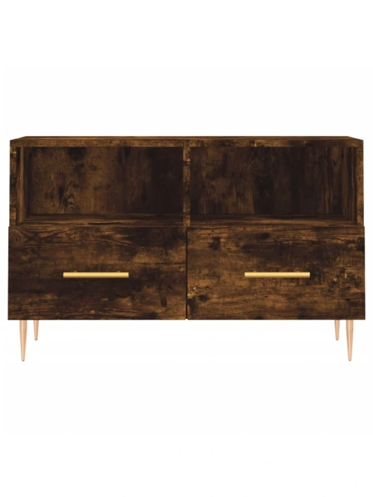 TV skříňka kouřový dub 80 x 36 x 50 cm kompozitní dřevo