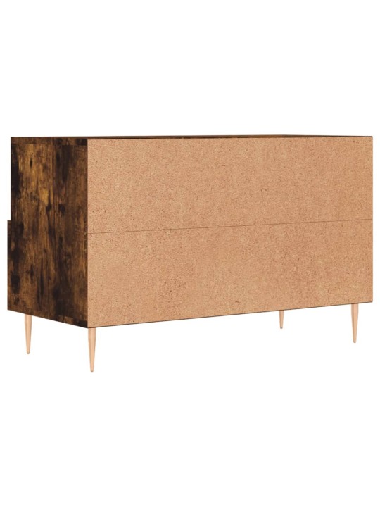TV skříňka kouřový dub 80 x 36 x 50 cm kompozitní dřevo
