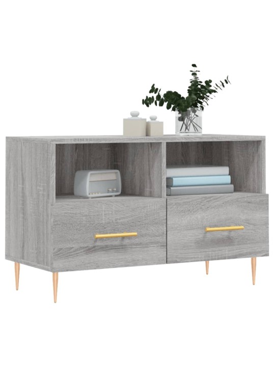 TV skříňka šedá sonoma 80 x 36 x 50 cm kompozitní dřevo