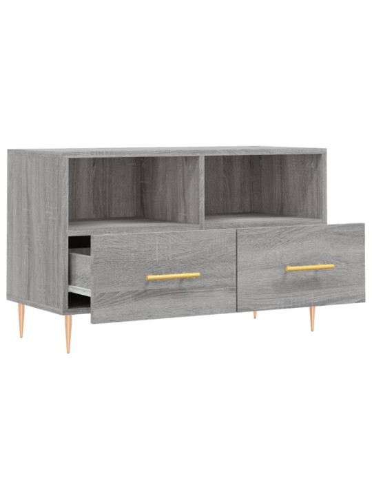 TV skříňka šedá sonoma 80 x 36 x 50 cm kompozitní dřevo