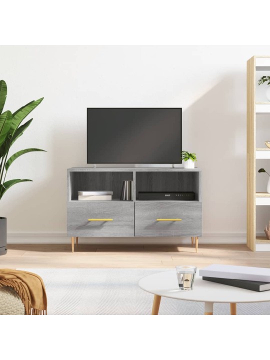 TV skříňka šedá sonoma 80 x 36 x 50 cm kompozitní dřevo