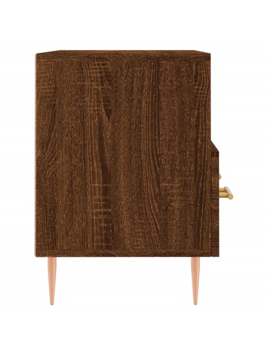 TV skříňka hnědý dub 80 x 36 x 50 cm kompozitní dřevo