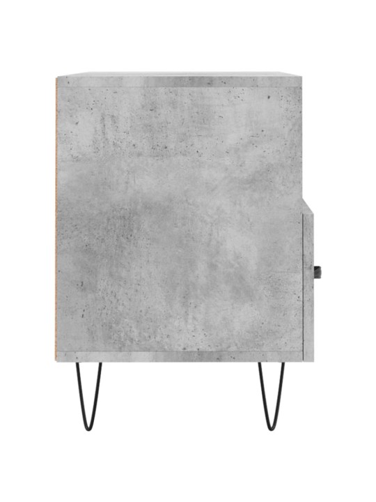 TV skříňka betonově šedá 80 x 36 x 50 cm kompozitní dřevo