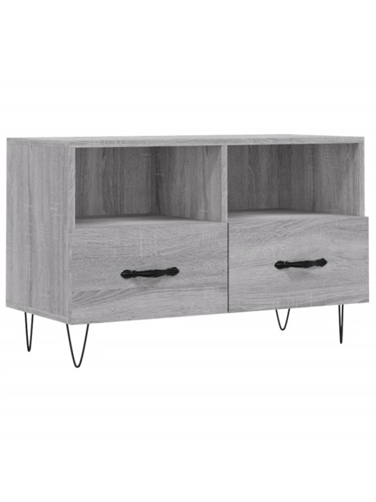 TV skříňka šedá sonoma 80 x 36 x 50 cm kompozitní dřevo