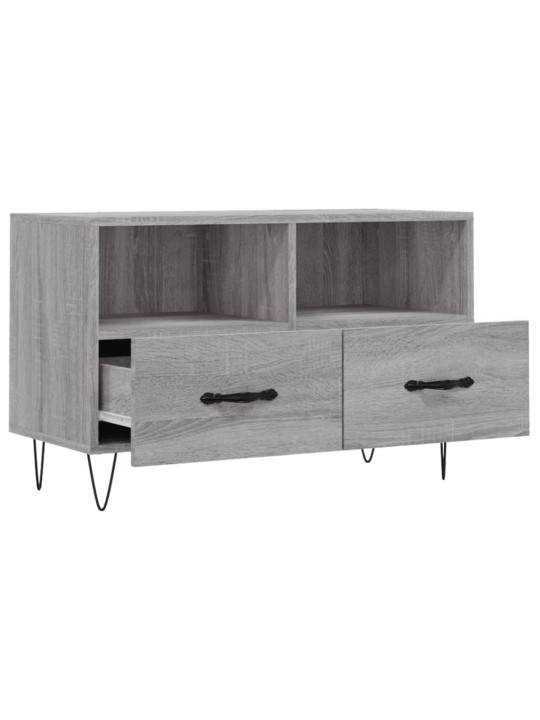 TV skříňka šedá sonoma 80 x 36 x 50 cm kompozitní dřevo