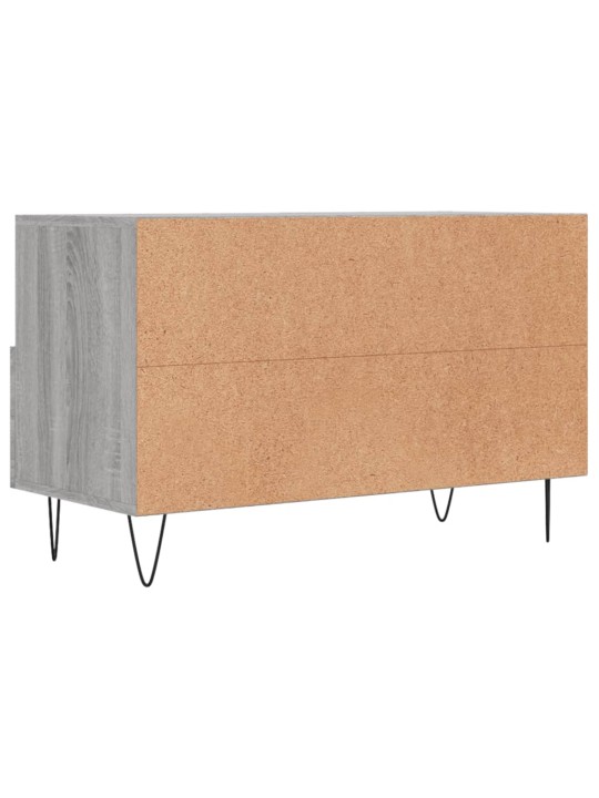 TV skříňka šedá sonoma 80 x 36 x 50 cm kompozitní dřevo