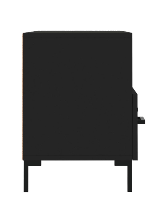 TV skříňka černá 80 x 36 x 50 cm kompozitní dřevo