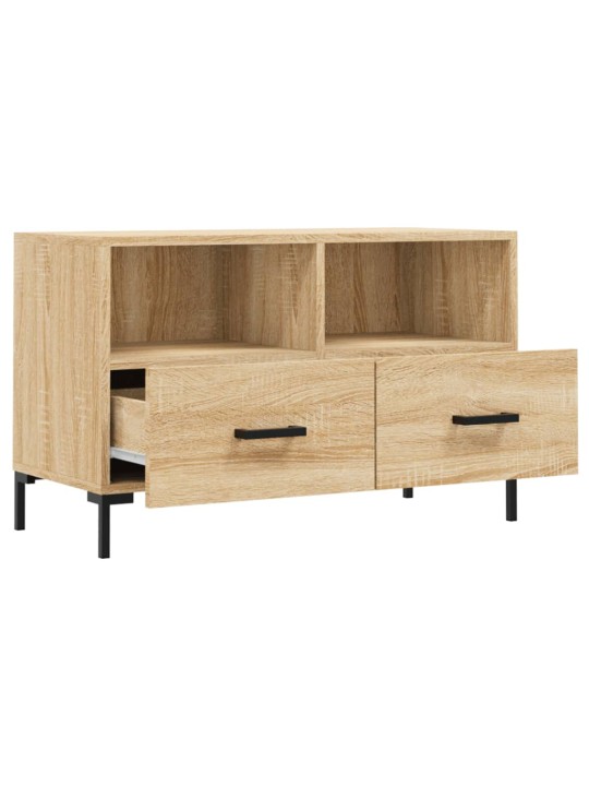 TV skříňka dub sonoma 80 x 36 x 50 cm kompozitní dřevo