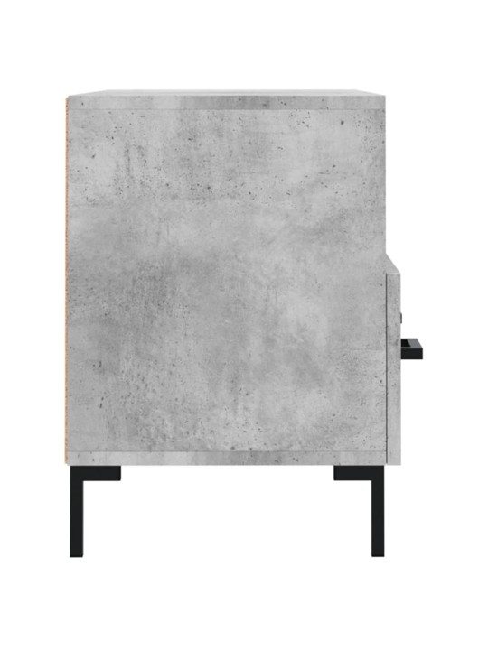 TV skříňka betonově šedá 80 x 36 x 50 cm kompozitní dřevo