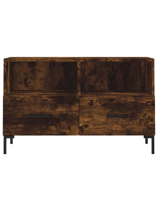 TV skříňka kouřový dub 80 x 36 x 50 cm kompozitní dřevo