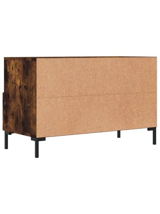 TV skříňka kouřový dub 80 x 36 x 50 cm kompozitní dřevo