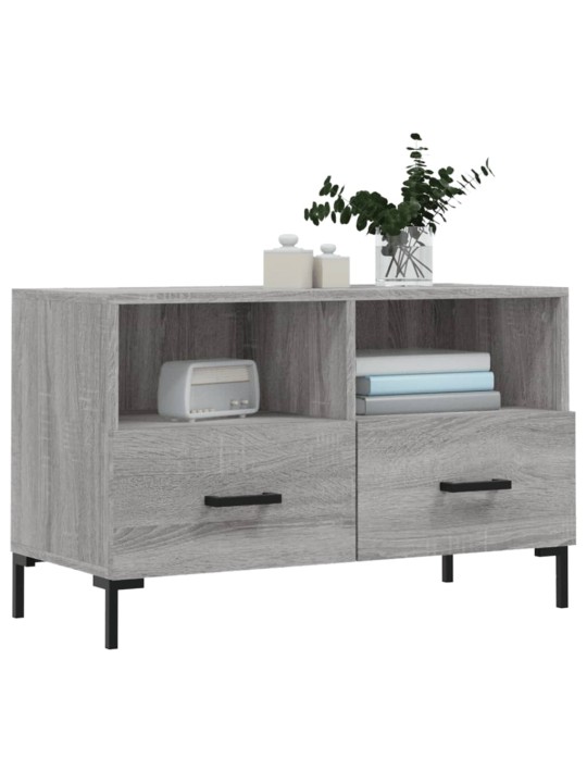 TV skříňka šedá sonoma 80 x 36 x 50 cm kompozitní dřevo