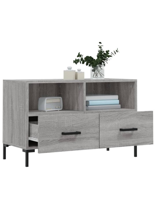 TV skříňka šedá sonoma 80 x 36 x 50 cm kompozitní dřevo