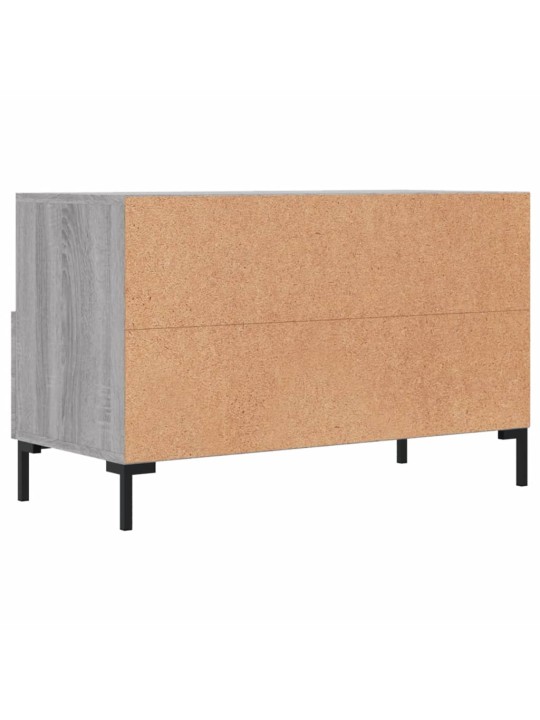 TV skříňka šedá sonoma 80 x 36 x 50 cm kompozitní dřevo