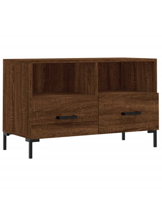 TV skříňka hnědý dub 80 x 36 x 50 cm kompozitní dřevo