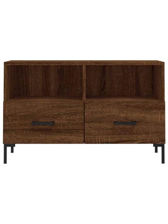 TV skříňka hnědý dub 80 x 36 x 50 cm kompozitní dřevo