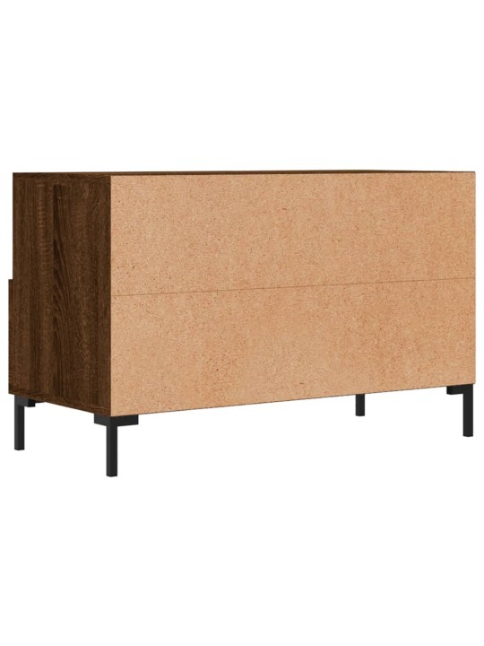 TV skříňka hnědý dub 80 x 36 x 50 cm kompozitní dřevo