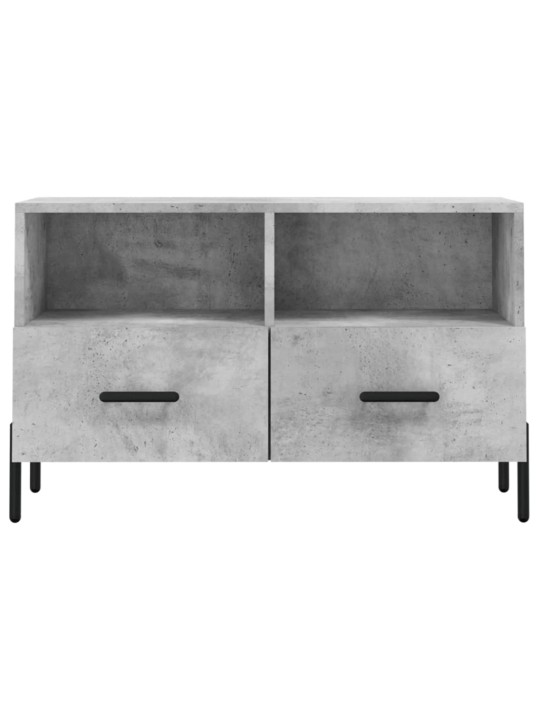 TV skříňka betonově šedá 80 x 36 x 50 cm kompozitní dřevo