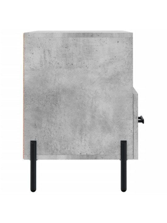TV skříňka betonově šedá 80 x 36 x 50 cm kompozitní dřevo
