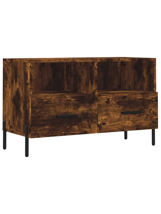 TV skříňka kouřový dub 80 x 36 x 50 cm kompozitní dřevo