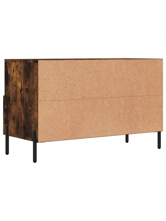 TV skříňka kouřový dub 80 x 36 x 50 cm kompozitní dřevo