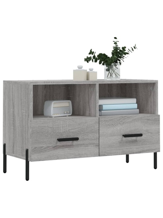 TV skříňka šedá sonoma 80 x 36 x 50 cm kompozitní dřevo