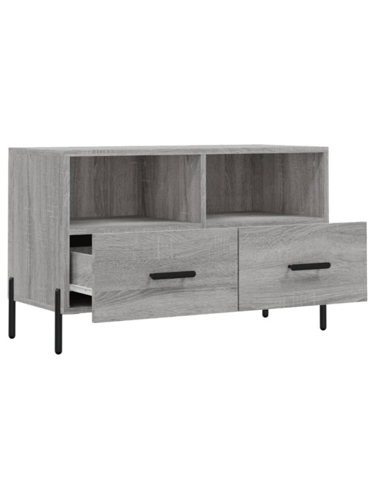 TV skříňka šedá sonoma 80 x 36 x 50 cm kompozitní dřevo