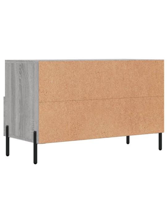 TV skříňka šedá sonoma 80 x 36 x 50 cm kompozitní dřevo