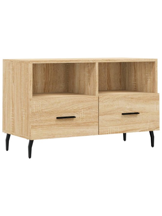TV skříňka dub sonoma 80 x 36 x 50 cm kompozitní dřevo