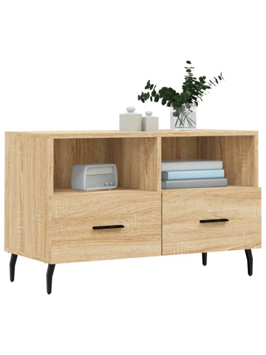 TV skříňka dub sonoma 80 x 36 x 50 cm kompozitní dřevo