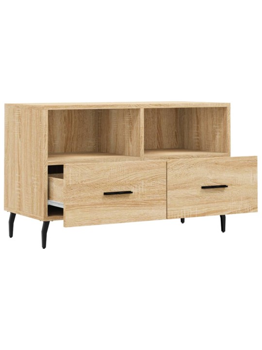 TV skříňka dub sonoma 80 x 36 x 50 cm kompozitní dřevo
