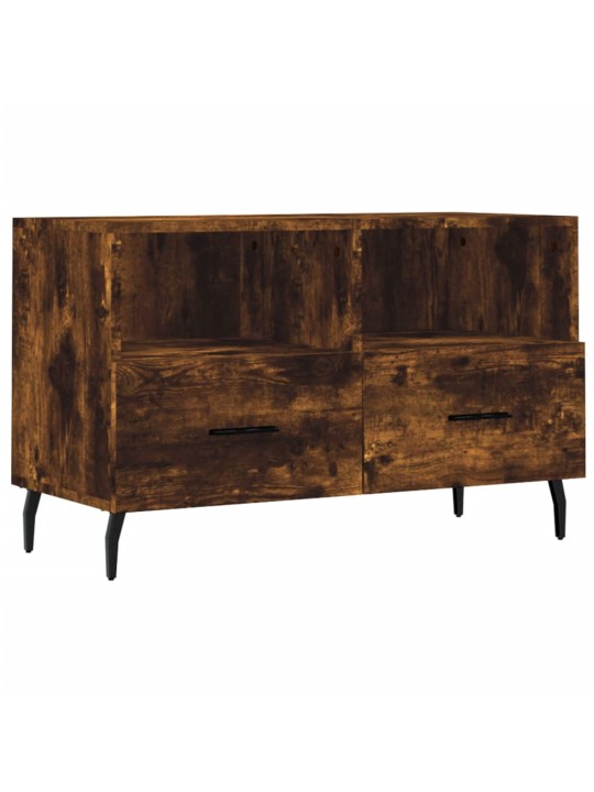 TV skříňka kouřový dub 80 x 36 x 50 cm kompozitní dřevo