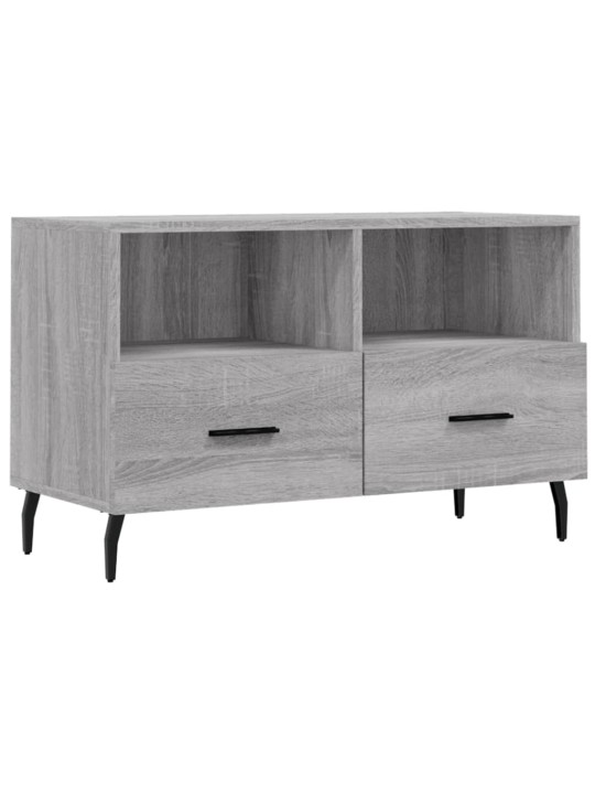 TV skříňka šedá sonoma 80 x 36 x 50 cm kompozitní dřevo