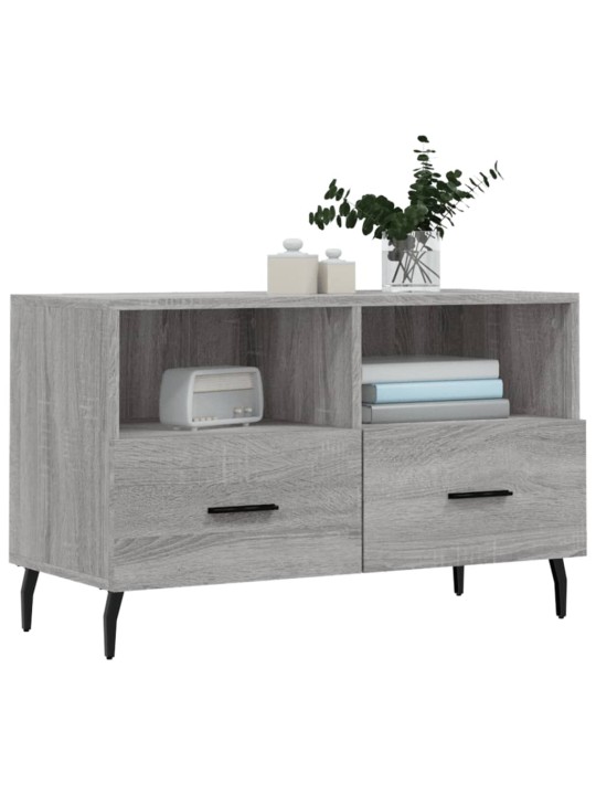 TV skříňka šedá sonoma 80 x 36 x 50 cm kompozitní dřevo