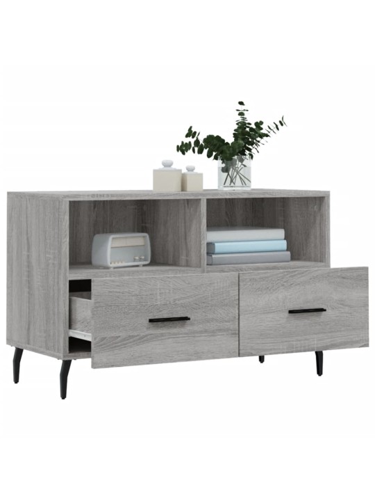 TV skříňka šedá sonoma 80 x 36 x 50 cm kompozitní dřevo