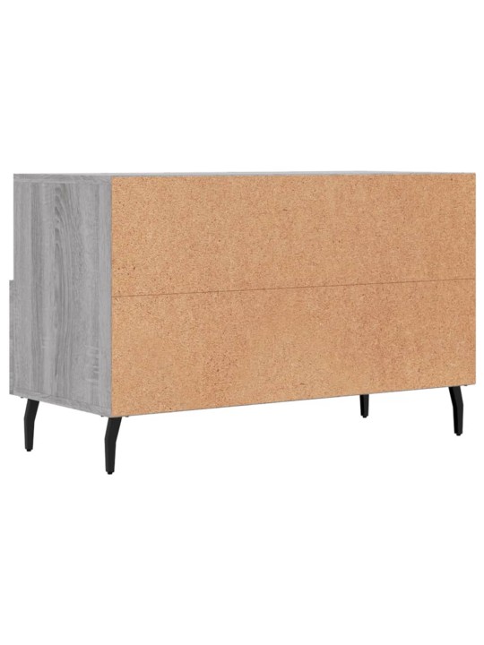 TV skříňka šedá sonoma 80 x 36 x 50 cm kompozitní dřevo
