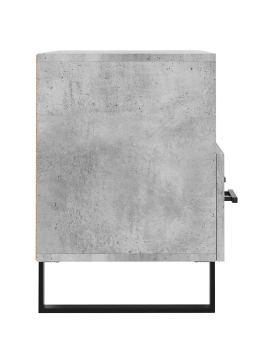 TV skříňka betonově šedá 80 x 36 x 50 cm kompozitní dřevo