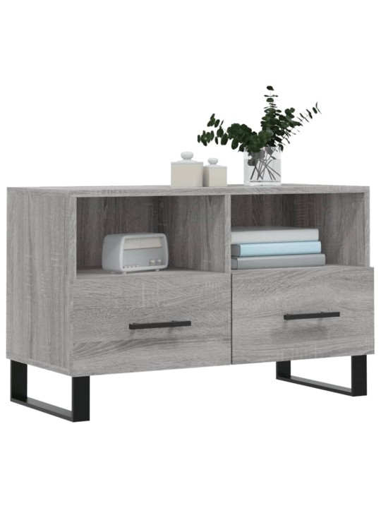 TV skříňka šedá sonoma 80 x 36 x 50 cm kompozitní dřevo