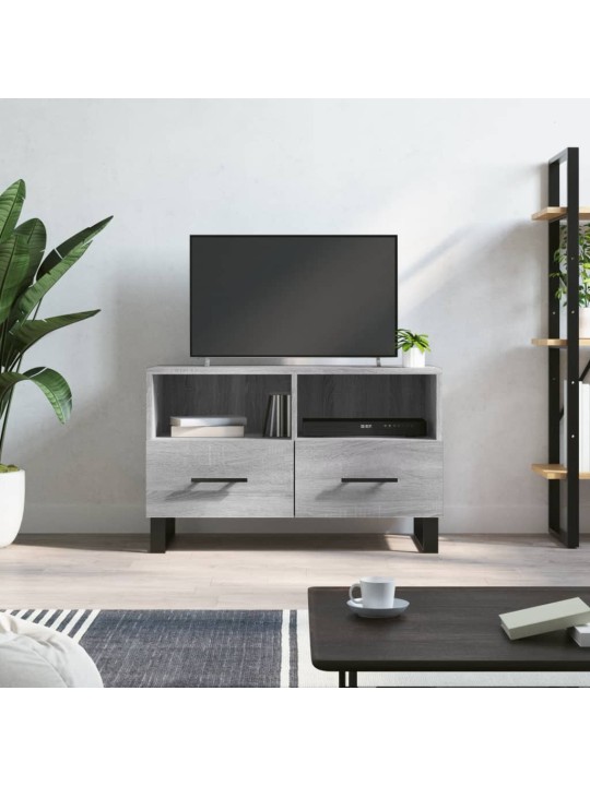 TV skříňka šedá sonoma 80 x 36 x 50 cm kompozitní dřevo
