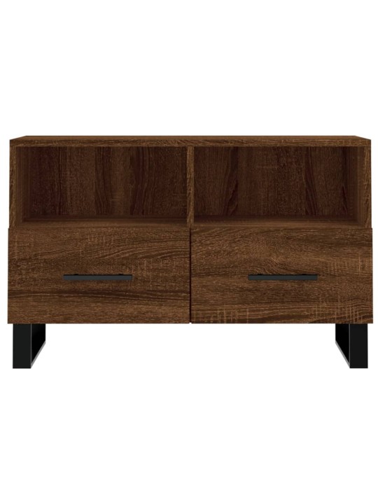 TV skříňka hnědý dub 80 x 36 x 50 cm kompozitní dřevo