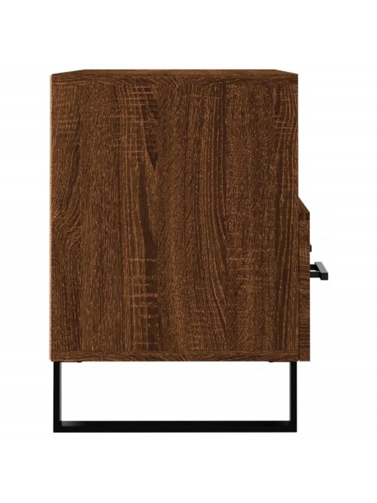 TV skříňka hnědý dub 80 x 36 x 50 cm kompozitní dřevo