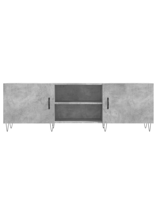 TV skříňka betonově šedá 150 x 30 x 50 cm kompozitní dřevo