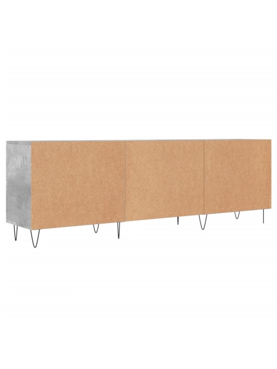 TV skříňka betonově šedá 150 x 30 x 50 cm kompozitní dřevo