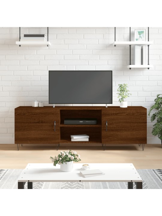 TV skříňka hnědý dub 150 x 30 x 50 cm kompozitní dřevo
