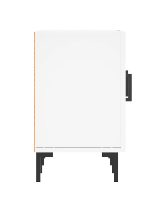 TV skříňka bílá 150 x 30 x 50 cm kompozitní dřevo