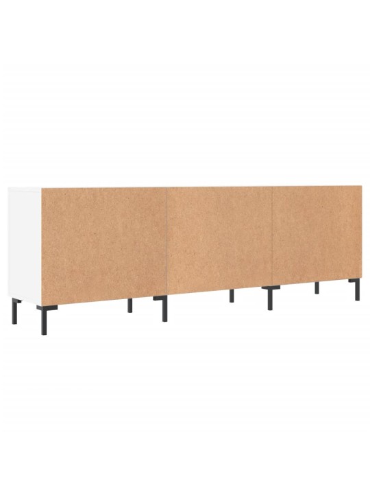 TV skříňka bílá 150 x 30 x 50 cm kompozitní dřevo