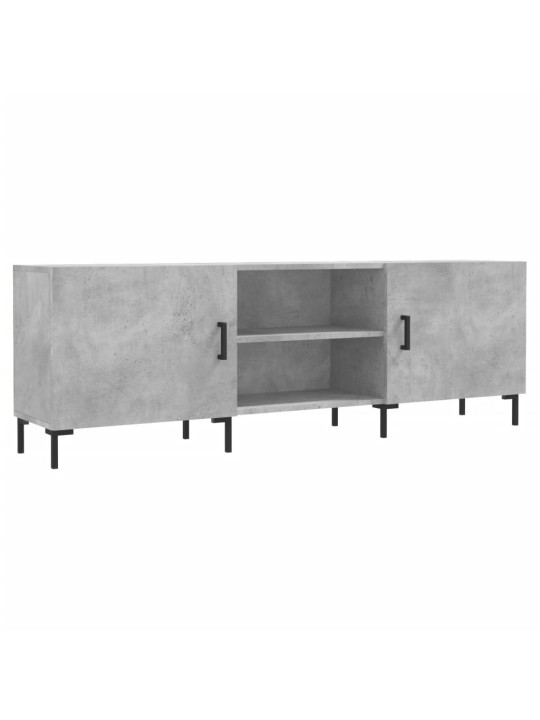 TV skříňka betonově šedá 150 x 30 x 50 cm kompozitní dřevo