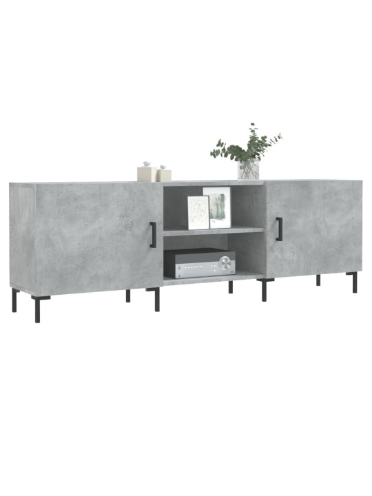 TV skříňka betonově šedá 150 x 30 x 50 cm kompozitní dřevo
