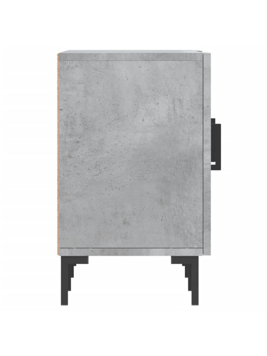 TV skříňka betonově šedá 150 x 30 x 50 cm kompozitní dřevo